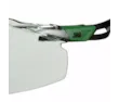3M™ SecureFit™ 500 Safety Glasses, Green/Black frame, Anti-Scratch+ (K), IR 1.7 Grey  lens, SF517ASP-GRN-EU, 20/Case