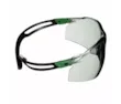 3M™ SecureFit™ 500 Safety Glasses, Green/Black frame, Anti-Scratch+ (K), IR 1.7 Grey  lens, SF517ASP-GRN-EU, 20/Case