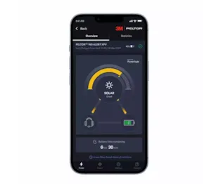 3M™ PELTOR™ WS™ ALERT™ XPV Headset App, Green, Headband, Solar Powered, MultiPoint Bluetooth, MRX21A1WS7
