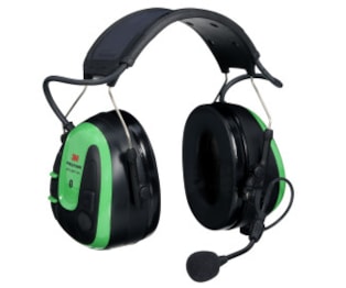 3M™ PELTOR™ WS™ ALERT™ XPV Headset App, Green, Headband, Solar Powered, MultiPoint Bluetooth, MRX21A1WS7