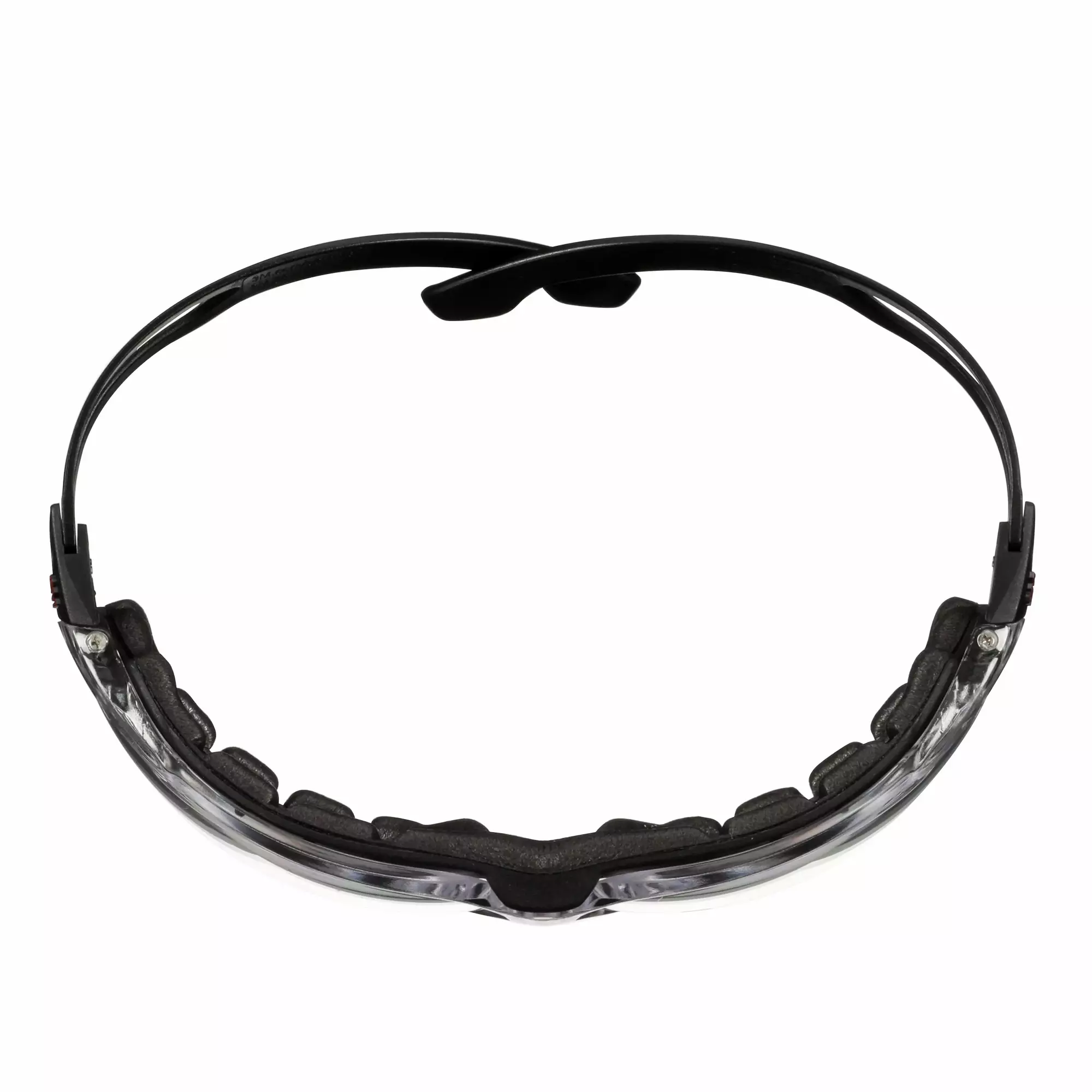 3M™ SecureFit™ 500, Black, Scotchgard™ Anti-Fog/Anti-Scratch Coating (K&N), Clear Lens, Foam, SF501SGAF-BLK-FM