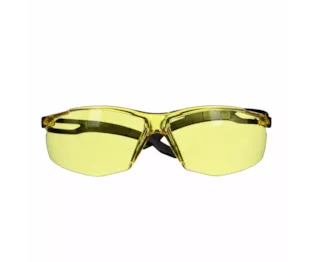 3M™ SecureFit™ 500, Series, Black, Scotchgard™ Anti-Fog/Anti-Scratch Coating (K&N), Amber AF-AS Lens, SF503SGAF-BLK