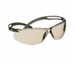 3M™ SecureFit™ 500, Dark Green, Scotchgard  Anti-Fog/Anti-Scratch Coating (K&N), Lt Brown AF-AS Lens, SF528SGAF-DGR