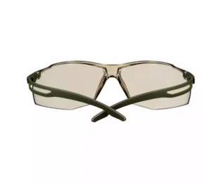 3M™ SecureFit™ 500, Dark Green, Scotchgard  Anti-Fog/Anti-Scratch Coating (K&N), Lt Brown AF-AS Lens, SF528SGAF-DGR
