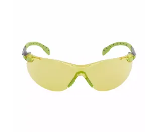 Óculos de Proteção 3M™ Solus™, estrutura Verde/Preta, Antiembaciamento Scotchgard™, Lente Âmbar, S1203SGAF-EU
