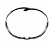 3M™ SecureFit™ 500, Black, Scotchgard™ Anti-Fog/Anti-Scratch Coating(K&N),IO Grey AF-AS Lens, SF507SGAF-BLK