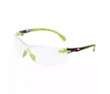 3M™ Solus™ 1000 Safety Glasses, Green / Black Frame, Scotchgard™ Anti-Fog/Anti-Scratch Coating (K&N), Clear lens, TPE Gasket and Strap, S1201SGAF-TSKT-EU