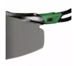 3M™ SecureFit™ 500 Safety Glasses, Green/Black frame, Anti-Scratch+ (K), IR 3.0 Grey  lens, SF530ASP-GRN-EU, 20/Case