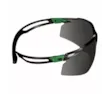 3M™ SecureFit™ 500 Safety Glasses, Green/Black frame, Anti-Scratch+ (K), IR 3.0 Grey  lens, SF530ASP-GRN-EU, 20/Case