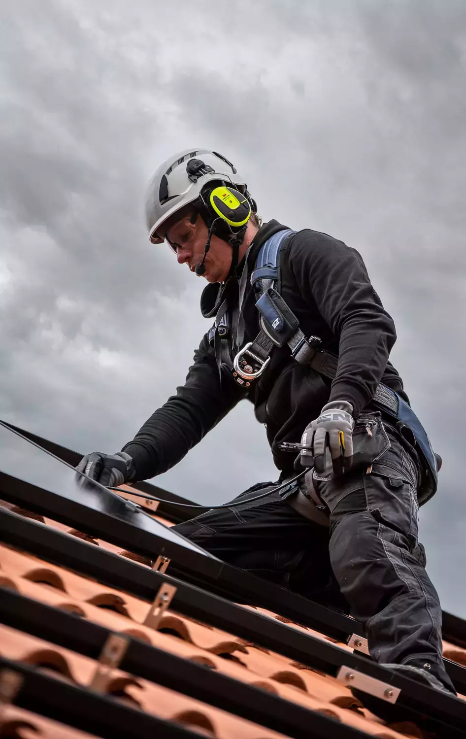 3M™ PELTOR™ WS™ ALERT™ X Headset, Bright Yellow Cups, Hard Hat Attached, Compatible with Mobile App, MRX21P3E4WS6