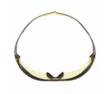 3M™ SecureFit™ 400X Óculos de Segurança, armação amarela/preta, antiembaciamento Scotchgard™ (K & N), lentes âmbar, SF403XSGAF-YEL-EU