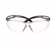 3M™ SecureFit™ 500 Safety Glasses, Black frame, Anti-Scratch+ (K), Clear lens, SF501ASP-BLK-EU, 20/Case