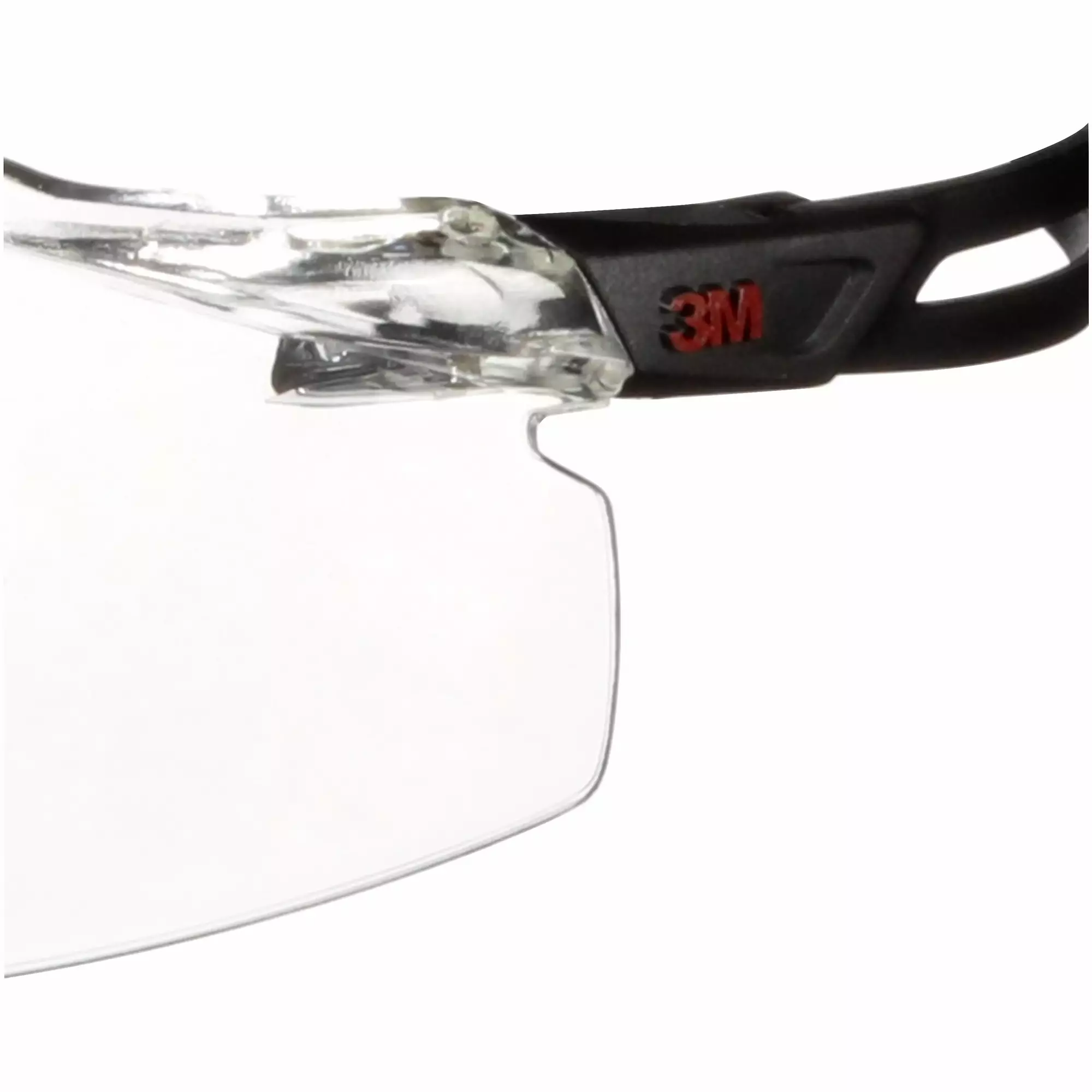 3M™ SecureFit™ 500 Safety Glasses, Black frame, Anti-Scratch+ (K), Clear lens, SF501ASP-BLK-EU, 20/Case