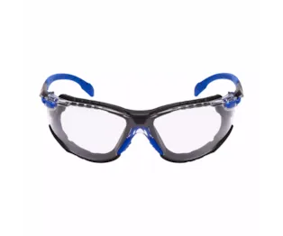3M™ Solus™ Óculos de Proteção Série 1000, armação Azul/Preta, Anti-embaciamento Scotchgard™, S1101SGAFKT-EU