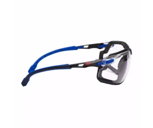 3M™ Solus™ Óculos de Proteção Série 1000, armação Azul/Preta, Anti-embaciamento Scotchgard™, S1101SGAFKT-EU
