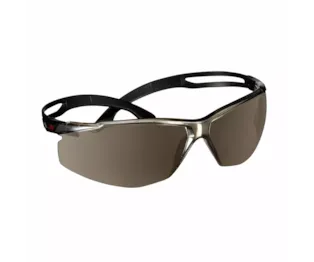 Óculos de segurança 3M™ SecureFit™ 500, armação preta, anti-riscos/anti-embaciamento, lente espelhada prateada, SF509AF-BLK- 20/caixa
