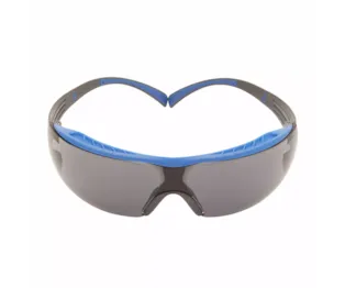 3M™ SecureFit™ 400X Óculos de Proteção, armação azul/cinzenta, antiembaciamento Scotchgard™ (K & N), lentes cinzentas, SF402XSGAF-BLU-EU