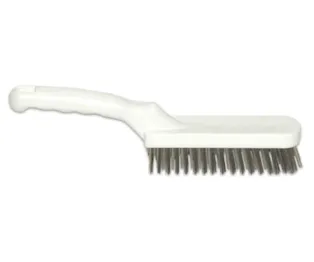 Escova Fibra Inox c/Cabo Ergonómico Plástico