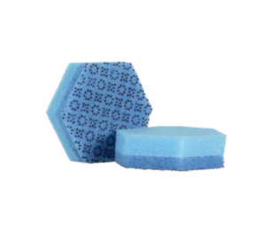 Esfregão Scotch-Brite Azul 3001HEX - 113x98mm