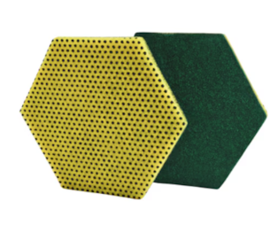 Esfregão Scotch-Brite Amarelo 96HEX - 147x127mm