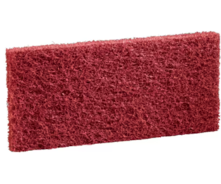 Esfregão Vermelho 8448 - 25 x 12 Cm