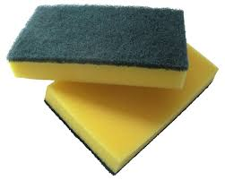 Esponja Hidrófila c/Scotch-Brite - 95 x 158 mm