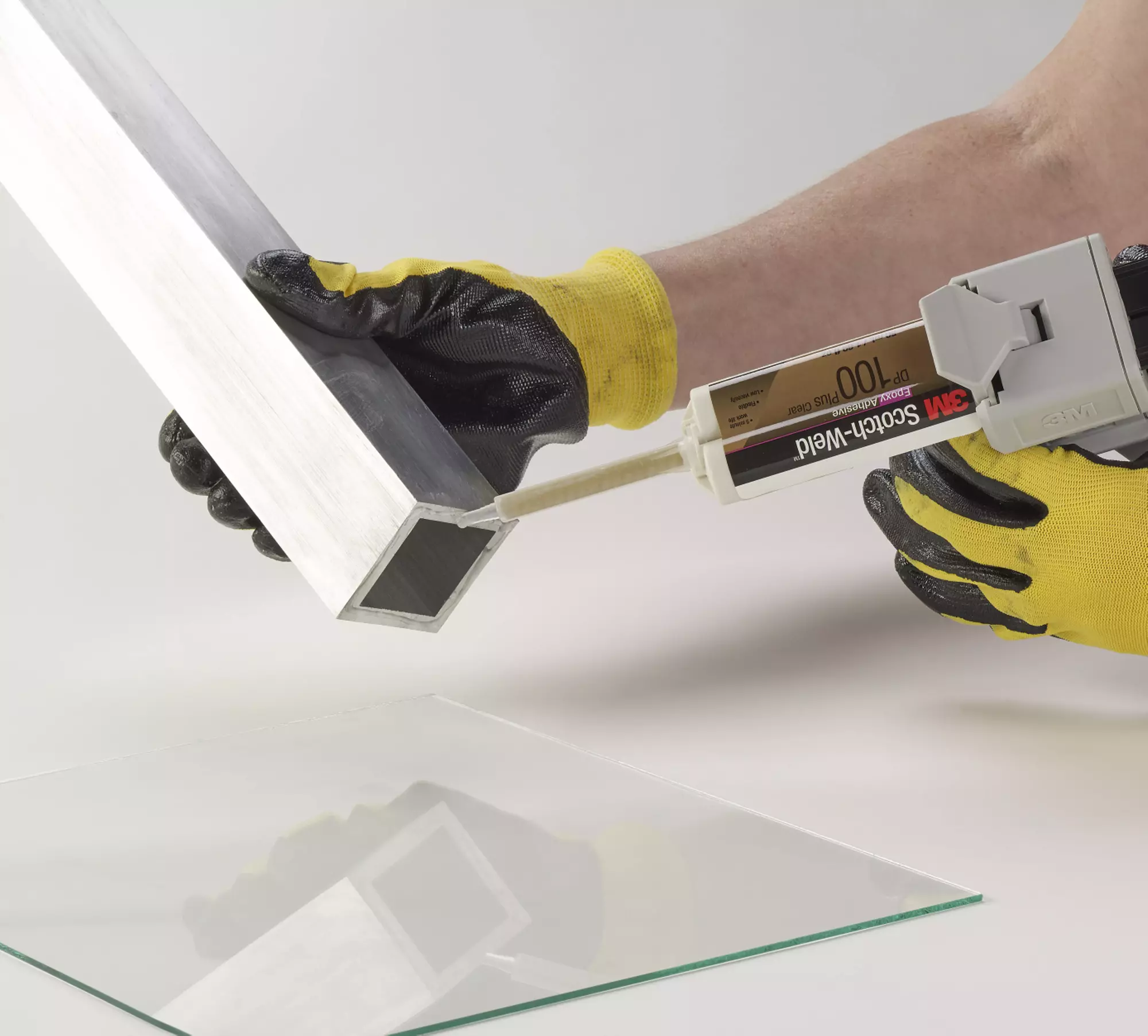 3M™ Scotch-Weld™ Adesivo Epóxi DP100 Plus, Transparente, 48.5 ml