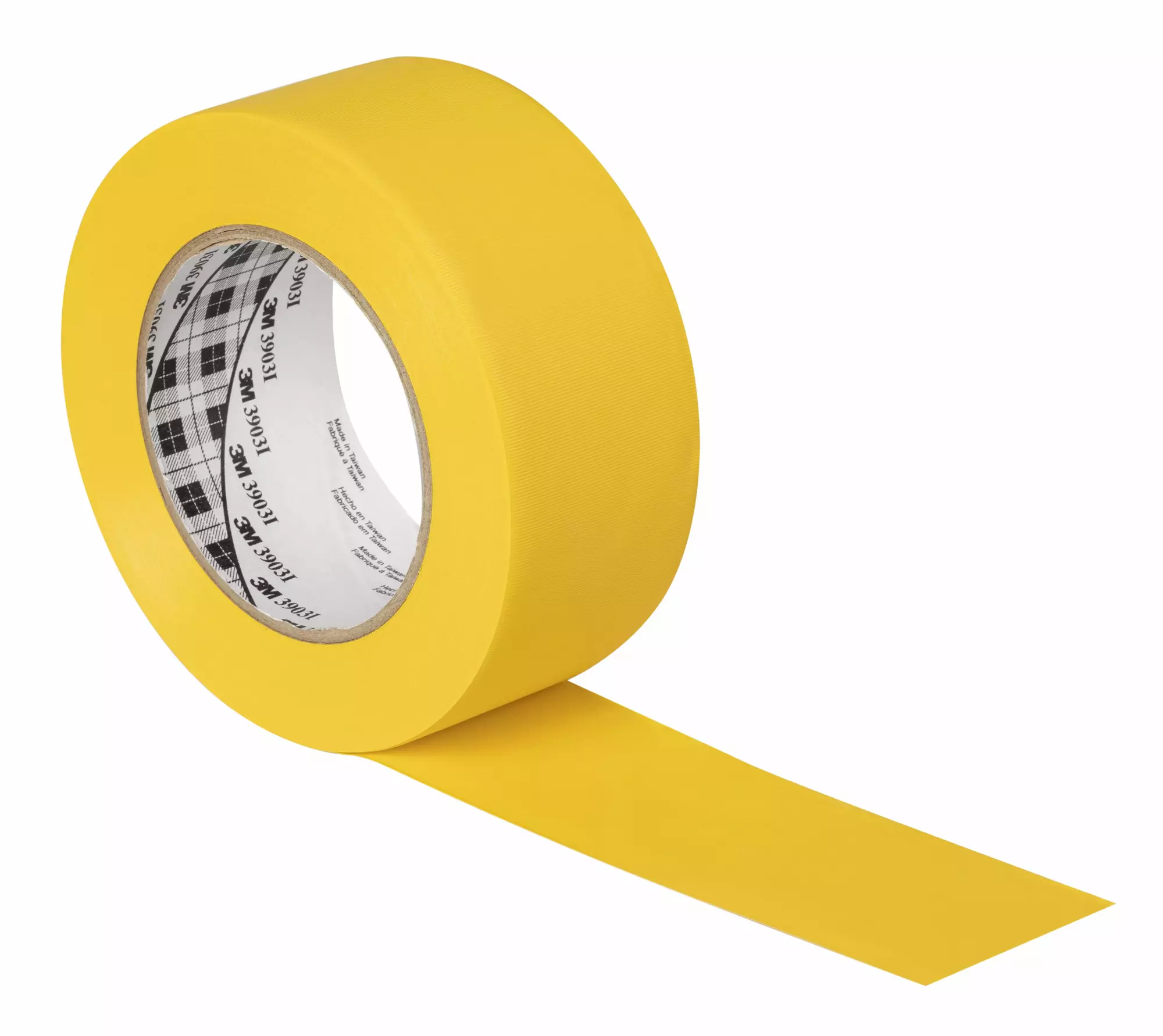 Fita adesiva de vinil 3M™ 3903i, amarela, 50 mm x 50 m