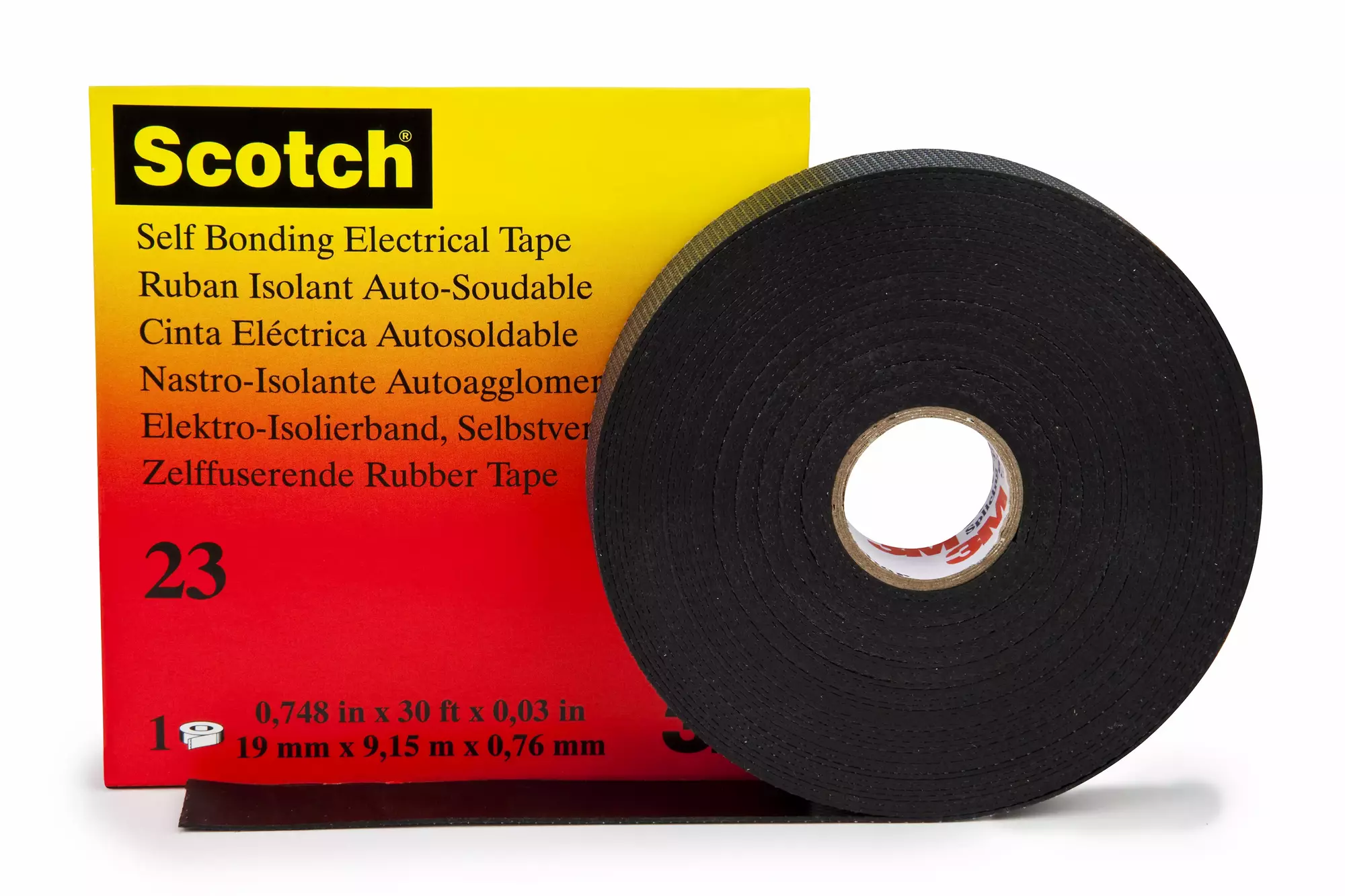 Scotch® 23 Fita Autossoldável  25mm x 9.15m