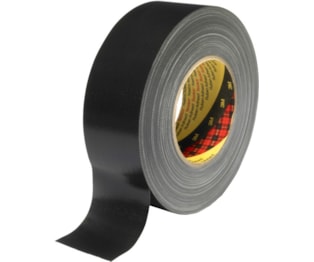 3M™ Extra Heavy Duty Duct Tape 389, Black, 75 mm x 50 m, 0.26 mm