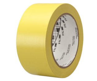 3M™ Fita de Vinil 764, Amarela, 50 mm x 33 m