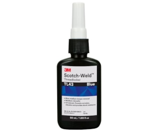 3M™ Scotch-Weld™ Threadlocker TL43, Blue, 250 ml
