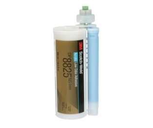 3M™ Scotch-Weld™ Adesivo Acrílico de Baixo Odor DP8825NS, Verde, 45 ml, 12 uds / Caixa