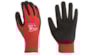 Luvas GNI Nitripor Preto/Vermelho