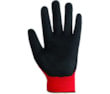 Luvas GNI Nitripor Preto/Vermelho