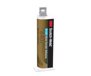 3M™ Scotch-Weld™ Adesivo Acrílico DP8407NS, Cizento, 5 Galões, Parte B, 1 Bidão / Caixa