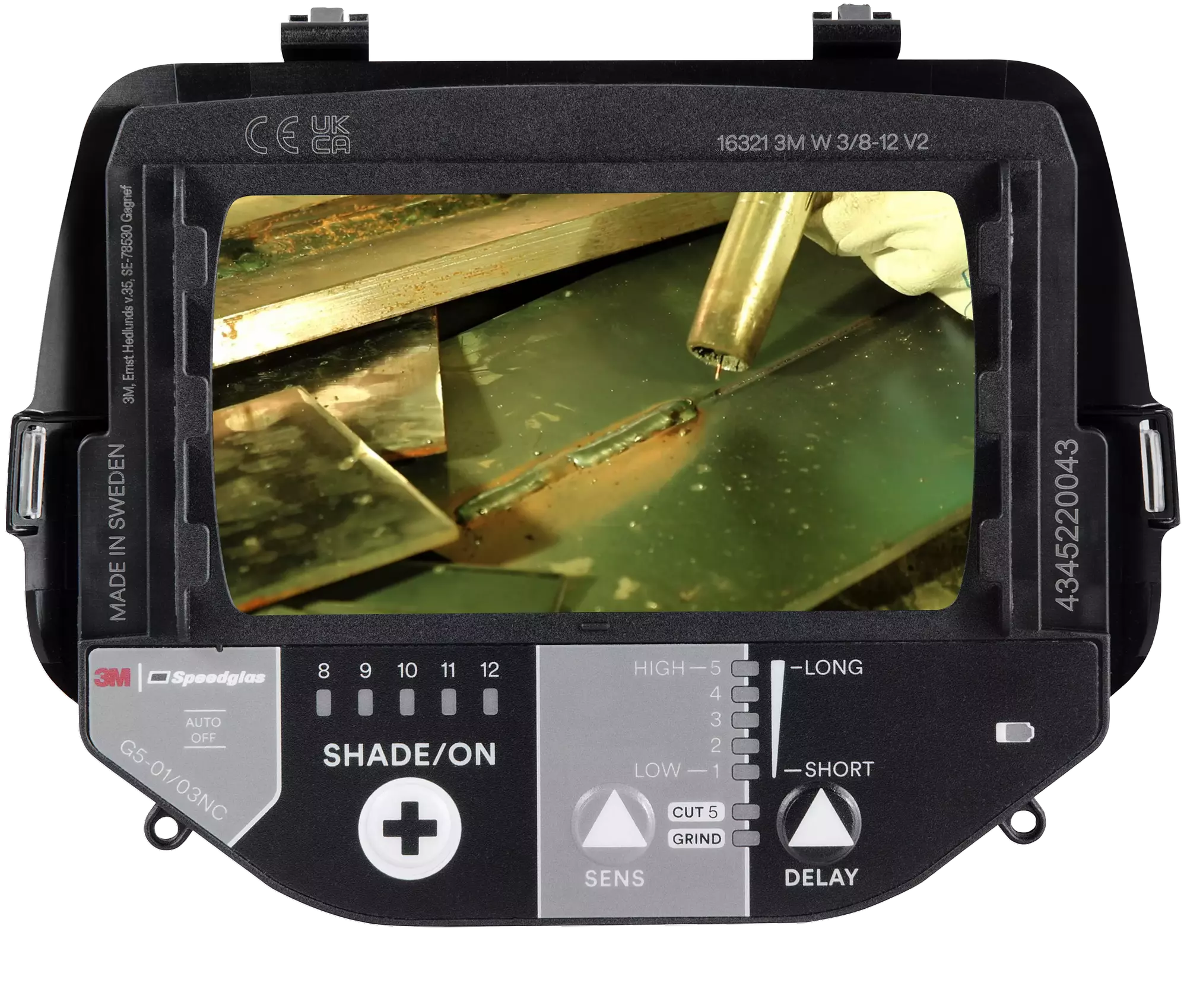 3M™ Speedglas™ Auto Darkening Welding Filter, With Natural Colour Technology, G5-01/03NC ADF, 630010