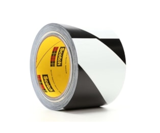 Fita Adesiva 5700 - 50 mm x 33 Mt - Preto/Branco