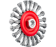 Escova de Arame em Aço 125mm M14 0,50mm – U125