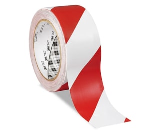 Fita de Marcação Zebra 767I - 50mm x 33 Mt - Vermelho e Branco
