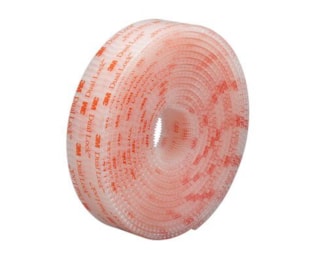 Fita Dual Lock Transparente SJ-3560 - 25mm x Ml