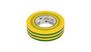 Fita PVC Amarelo/Verde Temflex 1300 -19mm x 20Mt-3M