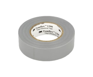 Fita PVC Cinza Temflex 1300 - 19mm x 20Mt - 3M