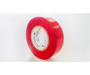 Fita PVC Vermelho Temflex 1300 - 19mm x 20Mt - 3M