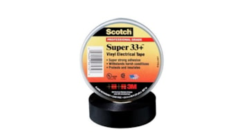 Fita PVC Scotch Super 33+ 19mmx33mts preta 3M