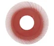 Scotch-Brite™ Radial Bristle Brush Replacement Disc BB-ZB, 193.7 mm, P220, Red, Type C