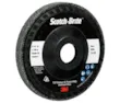 Discos Unitized Scotch-Brite™ Deburr and Finish PRO, 8C Coarse+, 114 mm x 22 mm, Type 27, Nylon