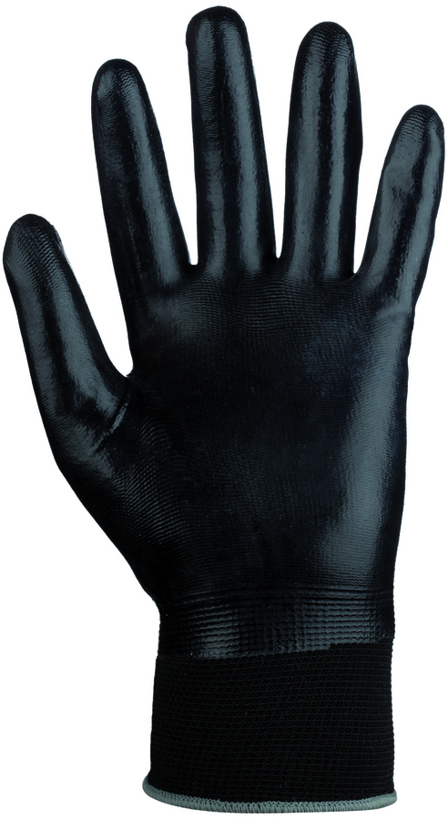 Luvas Nylon c/Revestimento em Nitrilo Preto