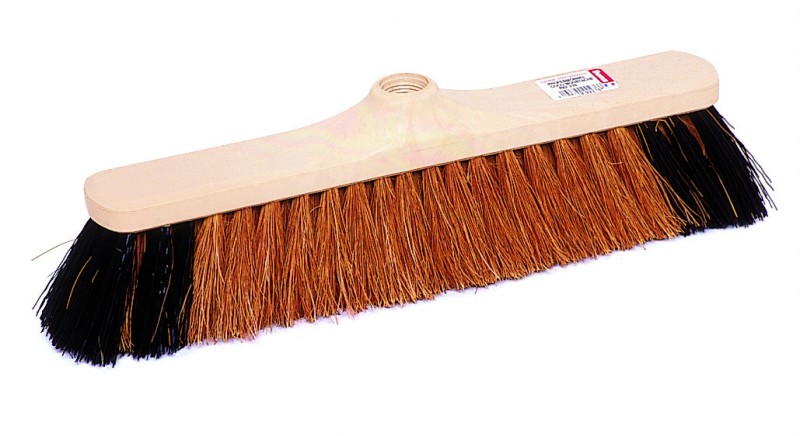 Vassoura de Coco 38 Cm Furo Direito sem Cabo