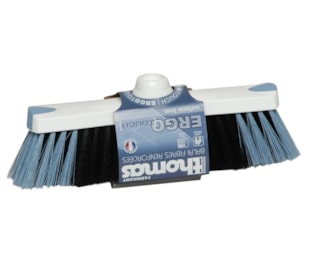 Vassoura Ergotouch Macia - Preta e Azul - 27 Cm - REF 2916